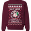 Out Here Looking Like A Snack Cookie Ugly Christmas Sweater Unisex Crewneck Sweatshirt