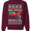 Cousin Eddie Merry Christmas Shitter's Full Ugly Christmas Sweater Unisex Crewneck Sweatshirt