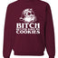 Santa Bitch Better Have My Cookies Ugly Christmas Sweater Unisex Crewneck Graphic Sweatshirt