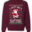 I Got Ho's in Different Area Codes Funny Santa Xmas Merry Ugly Christmas Sweater Unisex Crewneck Graphic Sweatshirt