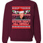 Epstein Didn't Kill Himself Funny Santa Holidays Xmas Merry Ugly Christmas Sweater Unisex Crewneck Graphic Sweatshirt