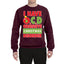 I Have OCD Obsessive Merry Christmas Disorder Xmas Ornament Merry Christmas Unisex Crewneck Graphic Sweatshirt