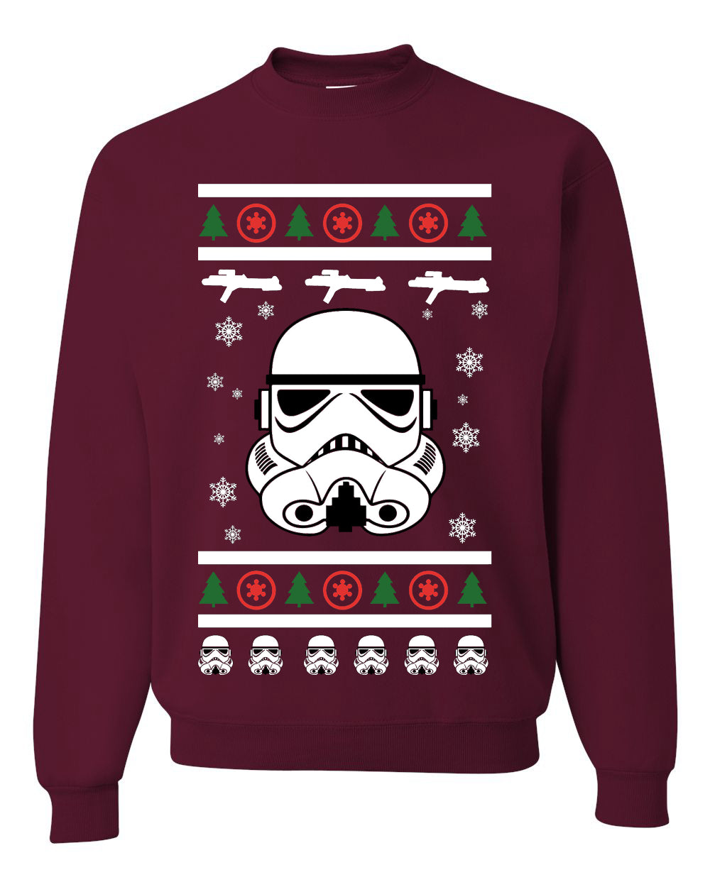 Stormtrooper Star Wars Ugly Christmas Sweater Unisex Crewneck Sweatshirt