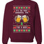 It's The Most Wonderful Time for a Beer Merry Ugly Christmas Sweater Unisex Crewneck Graphic Sweatshirt