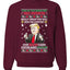 Trump This is The Greatest Ugly Sweater Merry Ugly Christmas Sweater Unisex Crewneck Graphic Sweatshirt