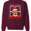 Home Malone White Ugly Christmas Sweater Unisex Crewneck Sweatshirt