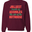 Jolliest Bunch of Assholes Nuthouse Merry Christmas Vacation Merry Christmas Unisex Crewneck Graphic Sweatshirt