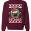 Merry Pitmas  Merry Ugly Christmas Sweater Unisex Crewneck Graphic Sweatshirt