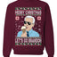 Merry Christmas Let's Go Brandon Christmas Unisex Crewneck Graphic Sweatshirt