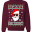 Original Hipster IPAs and Sleigh?!  Merry Ugly Christmas Sweater Unisex Crewneck Graphic Sweatshirt