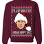 Clark Grizwald It's A Bit Nipply Out  Merry Ugly Christmas Sweater Unisex Crewneck Graphic Sweatshirt