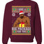 I Have A Big Package Meme Barry Wood Ugly Christmas Sweater Unisex Crewneck Graphic Sweatshirt