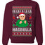 Fa lalala Hasbula Ugly Christmas Sweater Unisex Crewneck Sweatshirt