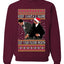 Will Smith Slapping Chris Rock Meme Award Show Ugly Christmas Sweater Unisex Crewneck Graphic Sweatshirt
