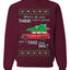 Where-Do-You-Think-You're-Gonna-Put-A-Tree-That-Big-Colored Ugly Christmas Sweater Unisex Crewneck Sweatshirt