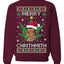 Merry Chrithmith Weed Pot Leaf Join Stoner Ugly Christmas Sweater Unisex Crewneck Sweatshirt