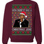 Chris Meme Award Show Wow Dude It Was A Christmas Joke Ugly Christmas Sweater Unisex Crewneck Graphic Sweatshirt