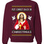 Put Christ Back In Christmas Ugly Christmas Sweater Unisex Crewneck Sweatshirt