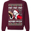 Friday Hood Santa Ugly Christmas Sweater Unisex Crewneck Sweatshirt