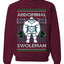 Abdominal Swoleman Fitness Yeti Ugly Christmas Sweater Unisex Crewneck Sweatshirt
