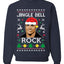 Jingle Bell Rock Ugly Christmas Sweater Unisex Crewneck Sweatshirt