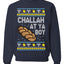 Challah At Ya Boy Ugly Christmas Sweater Unisex Crewneck Sweatshirt