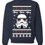 Stormtrooper Star Wars Ugly Christmas Sweater Unisex Crewneck Sweatshirt