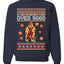 DBZ Anime Cartoon Fan Reach Over 9,000 Ugly Christmas Sweater Unisex Crewneck Sweatshirt