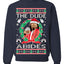 The Dude Abides Christmas Ugly Christmas Sweater Unisex Crewneck Graphic Sweatshirt