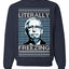 Literally Freezing McConnell Senator Ugly Christmas Sweater Unisex Crewneck Sweatshirt