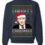 Merry Creedmas Office Humor TV Ugly Christmas Sweater Unisex Crewneck Sweatshirt