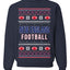 City of New England NE American Football Fantasy Fan Ugly Christmas Sweater Unisex Crewneck Sweatshirt