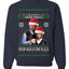 Season's Greeting From Nakatomi Plaza Ugly Christmas Sweater Unisex Crewneck Sweatshirt