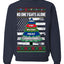 No One Fights Alone Holiday First Responder Police Fire Emt Ugly Christmas Sweater Unisex Crewneck Sweatshirt