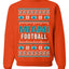 City of Miami MIA American Football Fantasy Fan Ugly Christmas Sweater Unisex Crewneck Sweatshirt