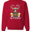 Lets Get Blitzened Deer With Beer Merry Christmas Unisex Crewneck Graphic Sweatshirt