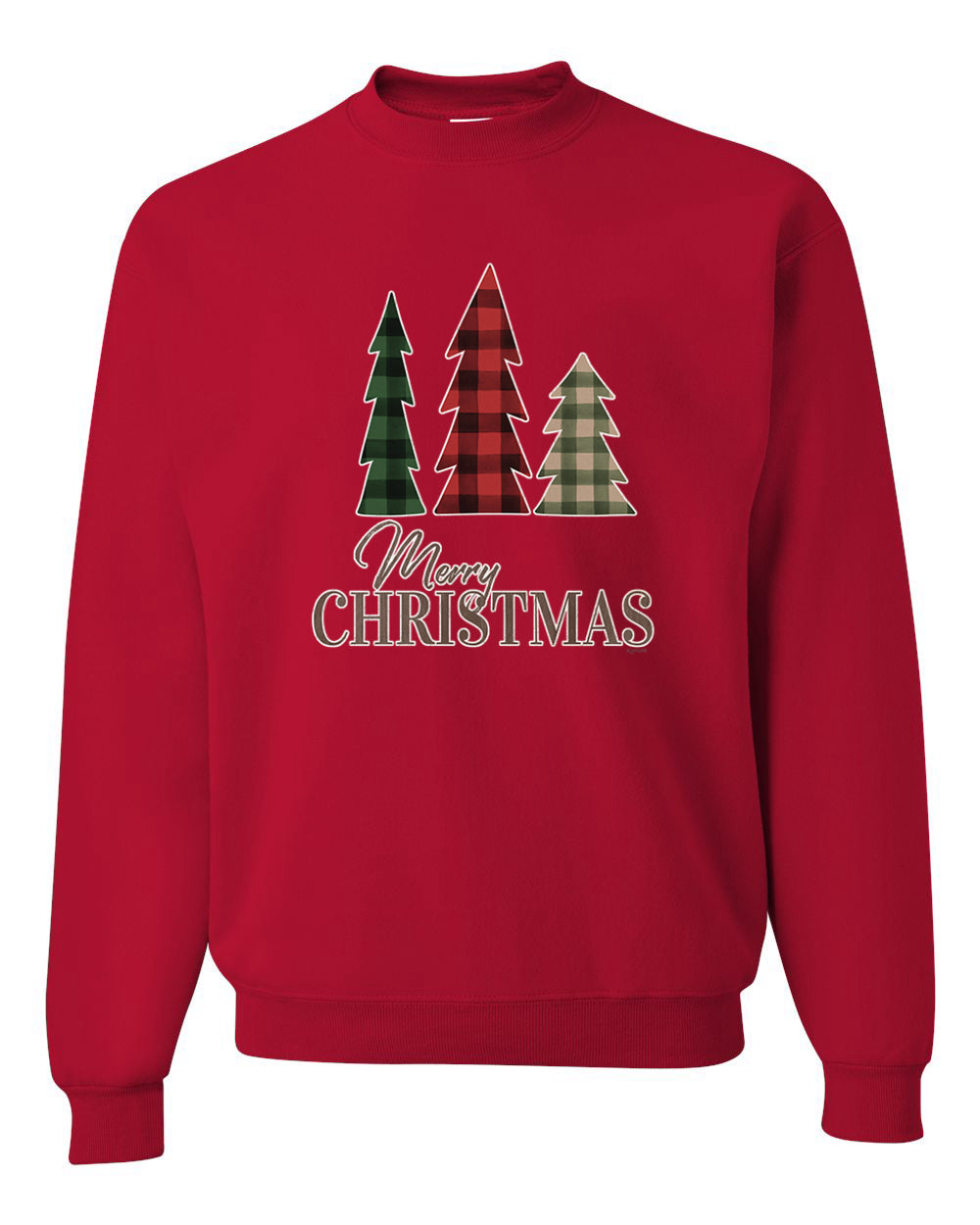 Dashing Through the Snow Snowmen Merry Christmas Unisex Crewneck Graphic Sweatshirt