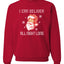 I Can Deliver All Night Long Santa Winking  Merry Christmas Unisex Crewneck Graphic Sweatshirt