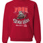 Free Sleigh Rides Warm Blankets & Hot Cocoa  Merry Christmas Unisex Crewneck Graphic Sweatshirt
