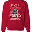 Have A Purrfect  Merry Christmas Unisex Crewneck Graphic Sweatshirt