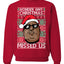 Funny Biggie Wonder Why Christmas Missed Us Ugly Christmas Sweater Unisex Crewneck Graphic Sweatshirt