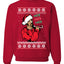 Funny Snoop Hos Hos Hos Christmas  Ugly Christmas Sweater Unisex Crewneck Graphic Sweatshirt