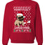 Merry PMerry Ugly Christmas Merry Ugly Christmas Sweater Unisex Crewneck Graphic Sweatshirt