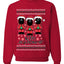 Merry Squidmas Ugly Christmas Sweater Unisex Crewneck Sweatshirt
