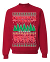 Funny Parody Christmas Things Ugly Christmas Sweater Unisex Crewneck Graphic Sweatshirt