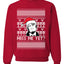 Santa Hat Donald Trump Miss Me Yet Ugly Christmas Sweater Unisex Crewneck Graphic Sweatshirt