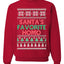Santa's Favorite Homo Ugly Christmas Sweater Unisex Crewneck Sweatshirt