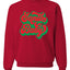 Logo Parody Santa Baby Ugly Christmas Sweater Unisex Crewneck Graphic Sweatshirt