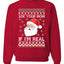 Ask Your Mom If I'm Real Funny Santa Xmas Merry Ugly Christmas Sweater Unisex Crewneck Graphic Sweatshirt