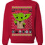 Baby Yoda Xmas Meme Ugly Christmas Sweater Unisex Crewneck Sweatshirt